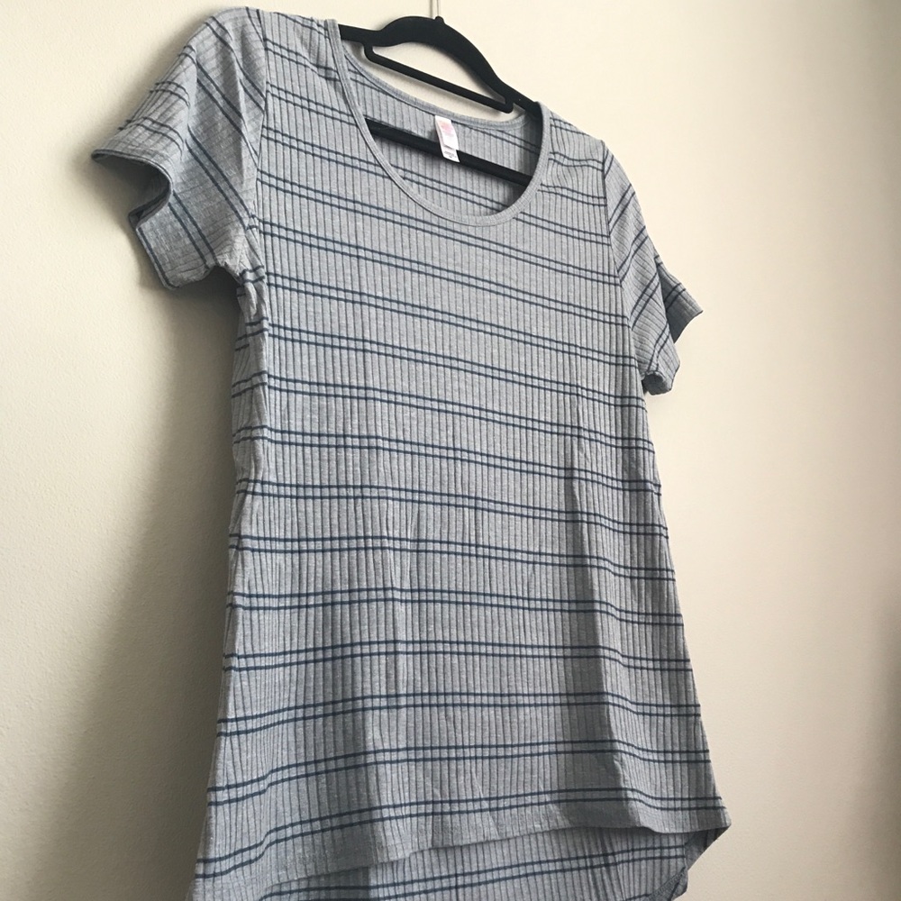 ClassicT - Medium - Slate Blue Ribbed